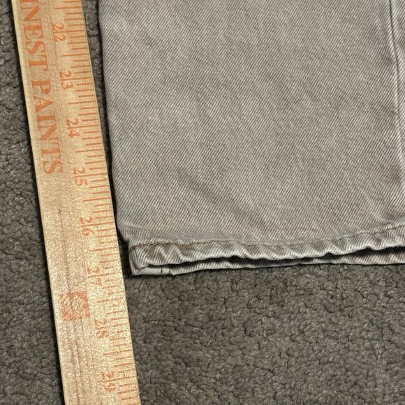 Levis Classic 501 Women W28 L30 Acidwash Tan Jeans - Picture 16 of 16